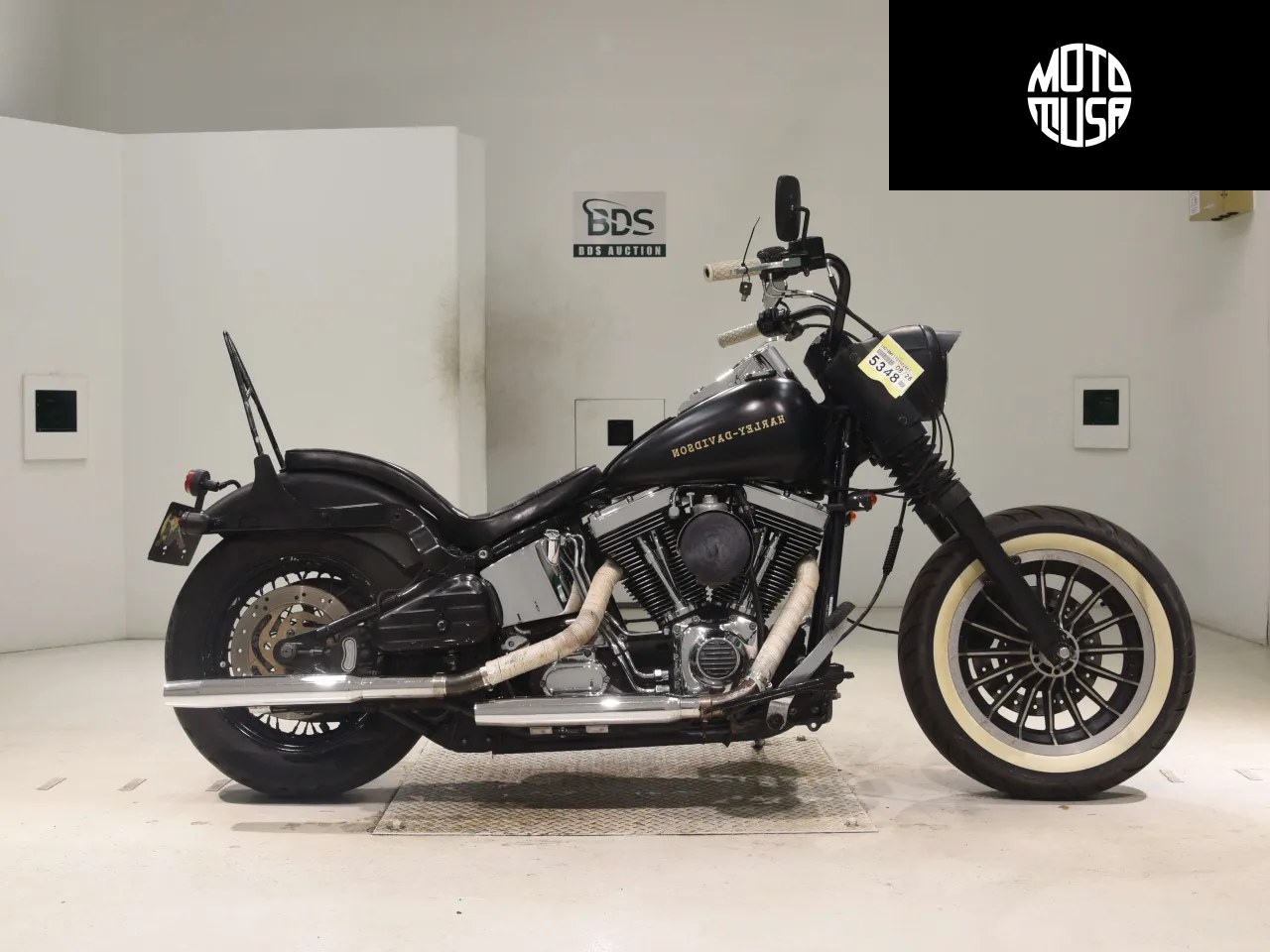 Harley Davidson Softail Fat Bob FLSTF 1450 (FLSTF1450) - фото 1
